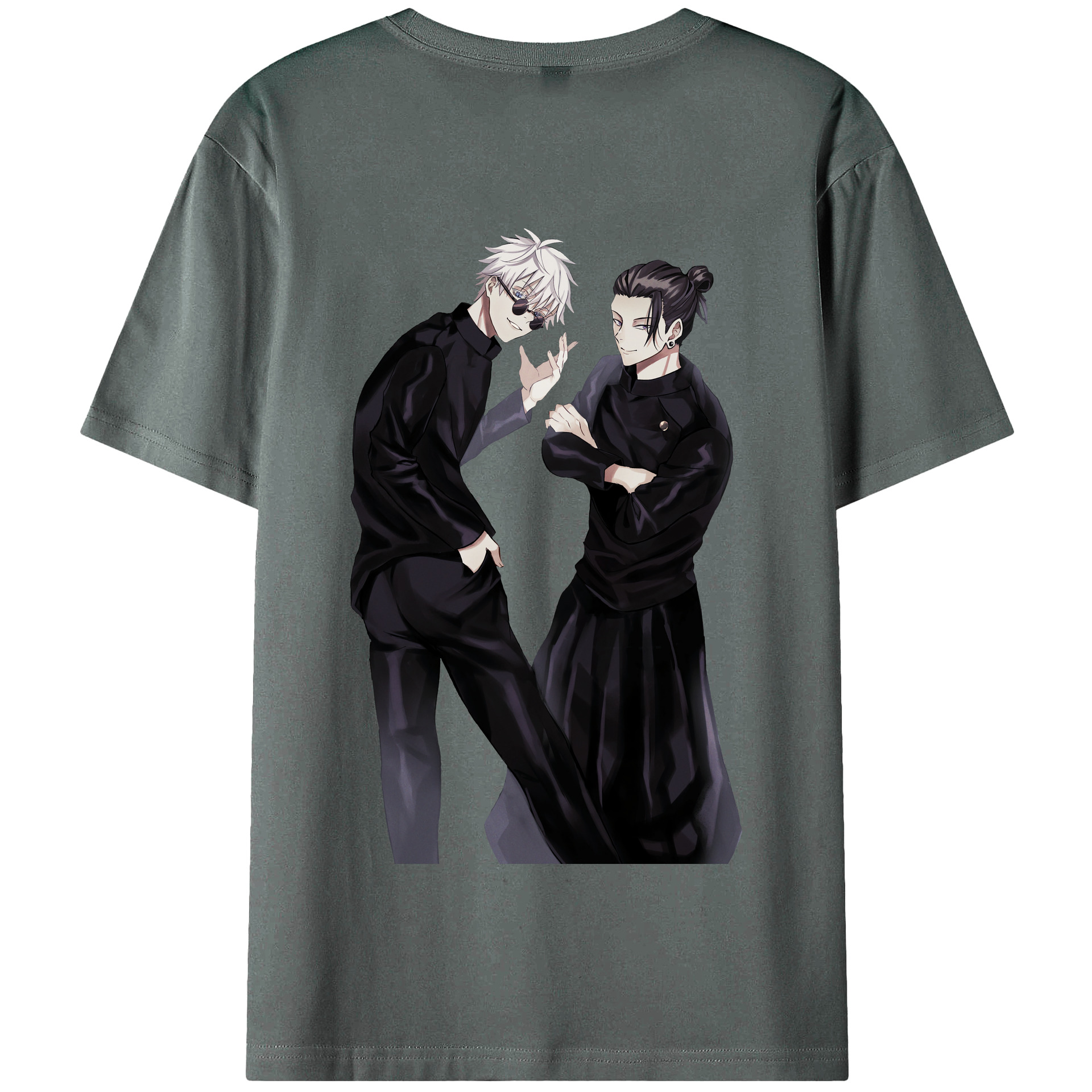 （画像用） 呪術廻戦 Jujutsu Kaisen 綿100％半袖Tシャツ（背面プリント）